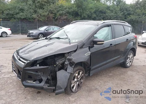 2014 Ford Escape Titanium from USA, damaged, VIN 1FMCU0J94EUB66211